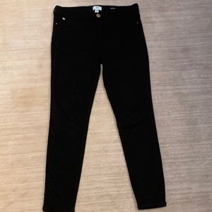 River Island Petite Skinny Black Jeans sz 10 US